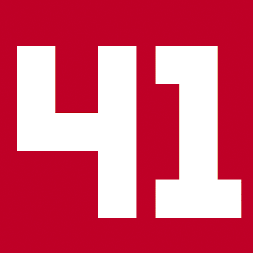 Канал а 4 большой. Телеканал "студия-41" (Екатеринбург). 41 Канал логотип. Логотип 41 канал Екатеринбург. Студия 41 логотип.
